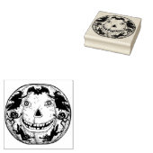  Halloween Jack O'Lantern Stamp Rubberstempel (Gestempeld)