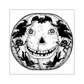  Halloween Jack O'Lantern Stamp Rubberstempel (Afrduk)