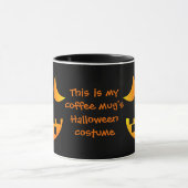Halloween Jack-o'lanterne face Mug (Centre)