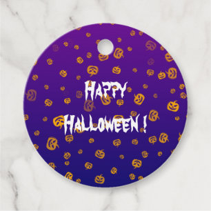 Halloween Jack Pumpkins Bedankjes Labels