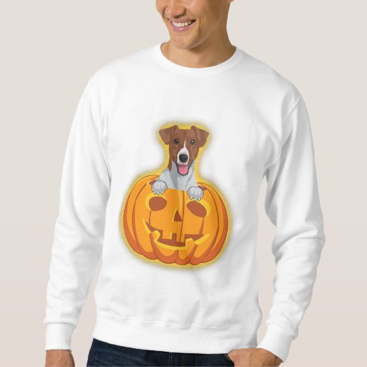 halloween jack russell - halloween jack russell : trui (Voorkant)
