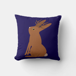 Halloween Jackalope Trick or treat Dubbelzijdig Kussen
