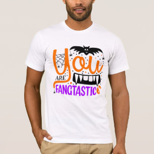 Halloween Je bent een Fangtastische spektakelvlek T-shirt