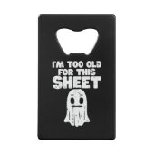 Halloween Je Suis Trop Ancien Pour Ce Costume Fant (Dos)