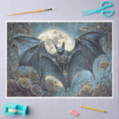 Halloween Jeweled Bat Tissuepapier (Craft)