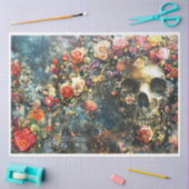 Halloween Jeweled Skeleton Tissuepapier (Craft)