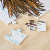 Halloween Jigsaw Puzzle Sorcière Citrouille Volant (Côté)