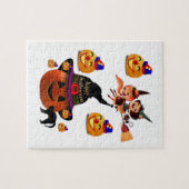 Halloween Jigzaag Puzzle Legpuzzel (Horizontaal)