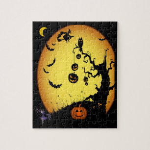 Halloween Jigzaag Puzzle Legpuzzel