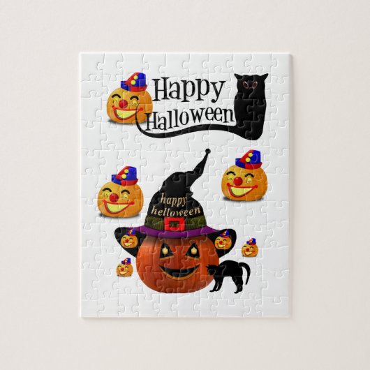 Halloween Jigzaag Puzzle Legpuzzel (Verticaal)