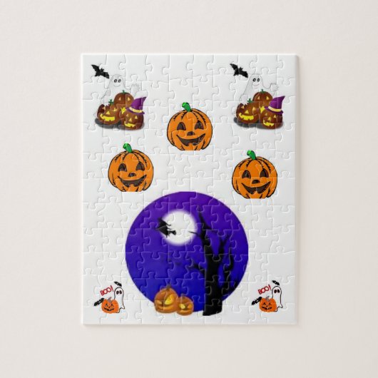 Halloween Jigzaag Puzzle Legpuzzel (Verticaal)