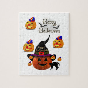 Halloween Jigzaag Puzzle Legpuzzel