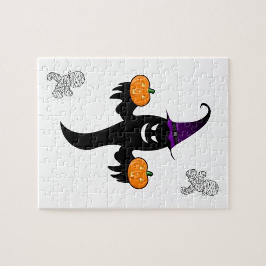 Halloween Jigzaag Puzzle Legpuzzel (Horizontaal)