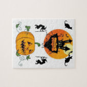 Halloween Jigzaag Puzzle Legpuzzel (Horizontaal)