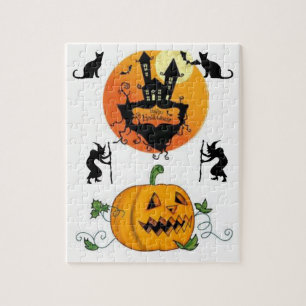 Halloween Jigzaag Puzzle Legpuzzel