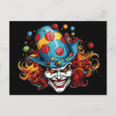Halloween/Joker Briefkaart (Voorkant)