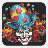 Halloween/Joker Sticker (Voorkant)