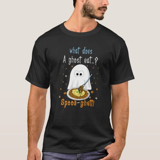 Halloween Jokes Costume for Spooky Season Scary Gh T-shirt (Voorkant)