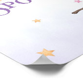 Halloween jolie sorcière Anniversaire Affiche de b (Coin)