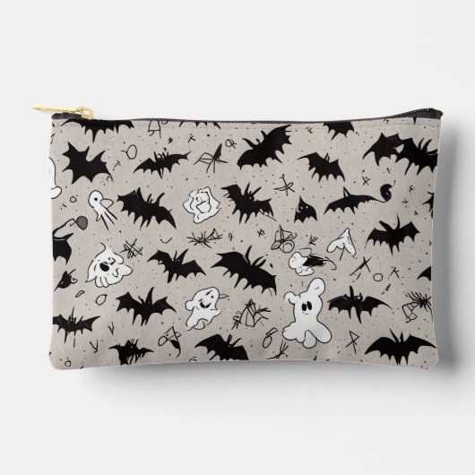 Halloween Jour de toilette Sacs Pouche (Recto)