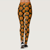 Halloween Joyeux Leggings Citrouilles Pantalon de (Dos)