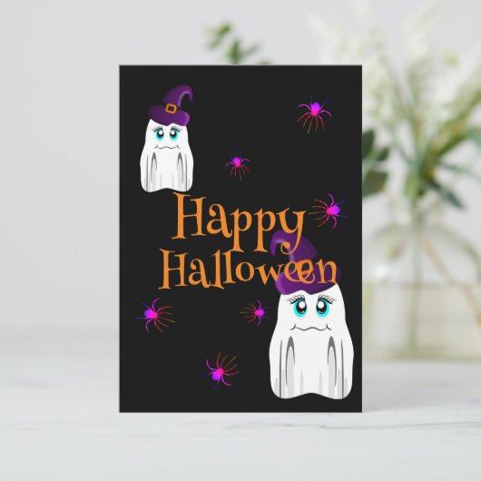 Halloween Kaart (Staand voorkant)