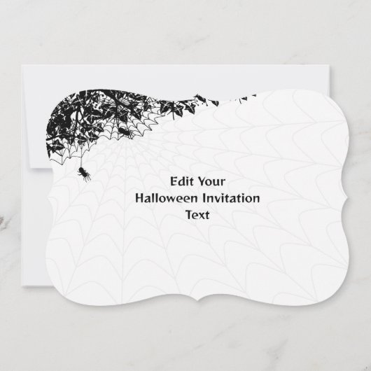 HALLOWEEN. KAART (Achterkant)