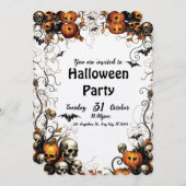 Halloween Kaart (Voorkant / Achterkant)