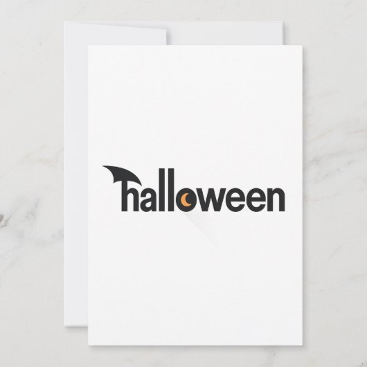 Halloween Kaart (Achterkant)