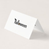 Halloween Kaart (Achterkant)