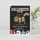 Halloween Kaart (Staand voorkant)