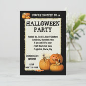 Halloween Kaart (Staand voorkant)