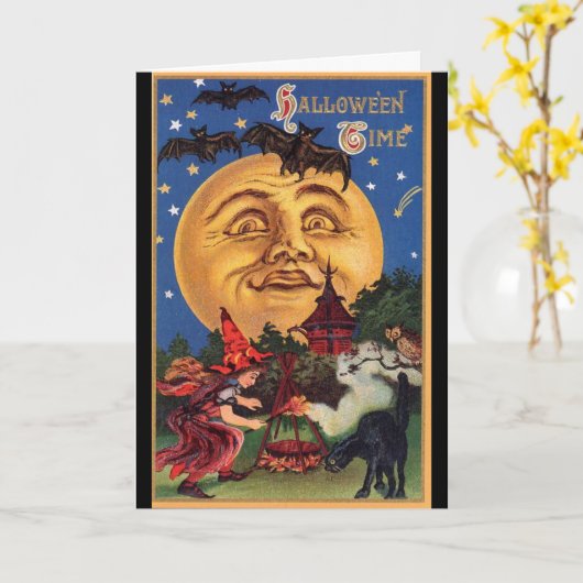  - Halloween, Kaart (Gele Bloem)