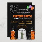 Halloween Kaart (Voorkant / Achterkant)