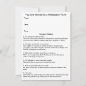 Halloween Kaart (Achterkant)