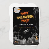 Halloween kaart (Voorkant / Achterkant)