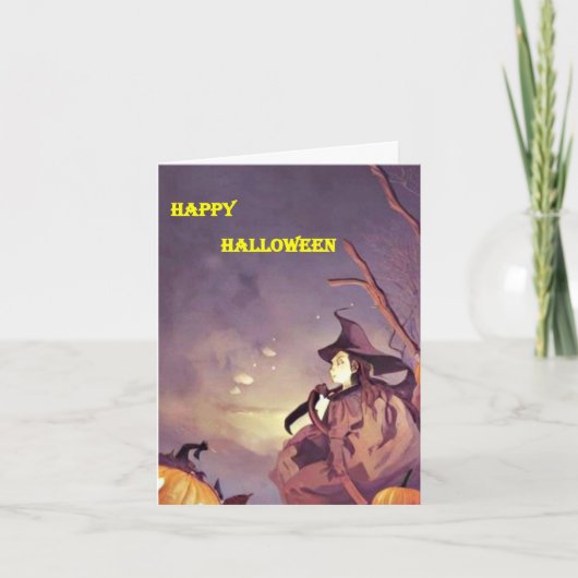 Halloween Kaart 16 (Voorkant)