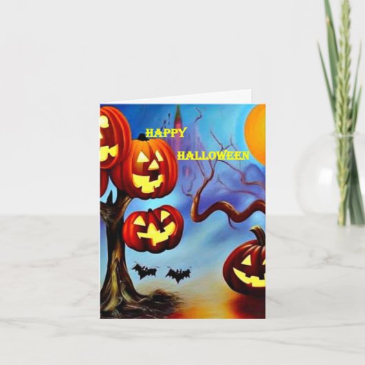 Halloween Kaart 3 (Voorkant)