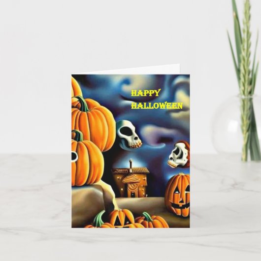 Halloween Kaart 8 (Voorkant)