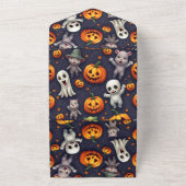 Halloween-kaart All In One Uitnodiging (Buitenkant)