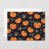 Halloween-kaart Briefkaart (Voorkant / Achterkant)