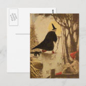 Halloween-kaart Briefkaart (Voorkant / Achterkant)