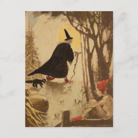 Halloween-kaart Briefkaart (Voorkant)