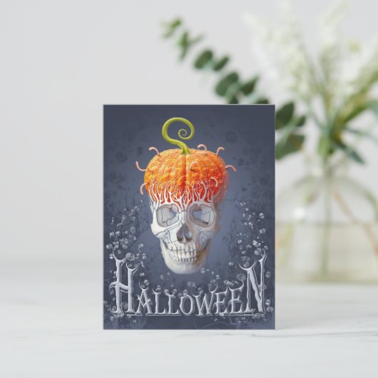 Halloween-kaart Briefkaart (Staand voorkant)