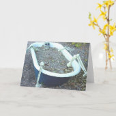 Halloween Kaart III (Gele Bloem)