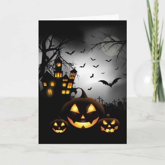 Halloween-kaart Kaart (Voorkant)