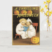  Halloween-kaart Kaart (Gele Bloem)