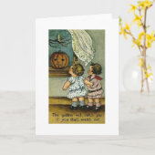 Halloween-kaart Kaart (Gele Bloem)