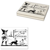  Halloween kaart maken Rubberstempel (Gestempeld)