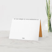 Halloween-kaarten Aangepaste, aangepaste Halloween Kaart (Achterkant)